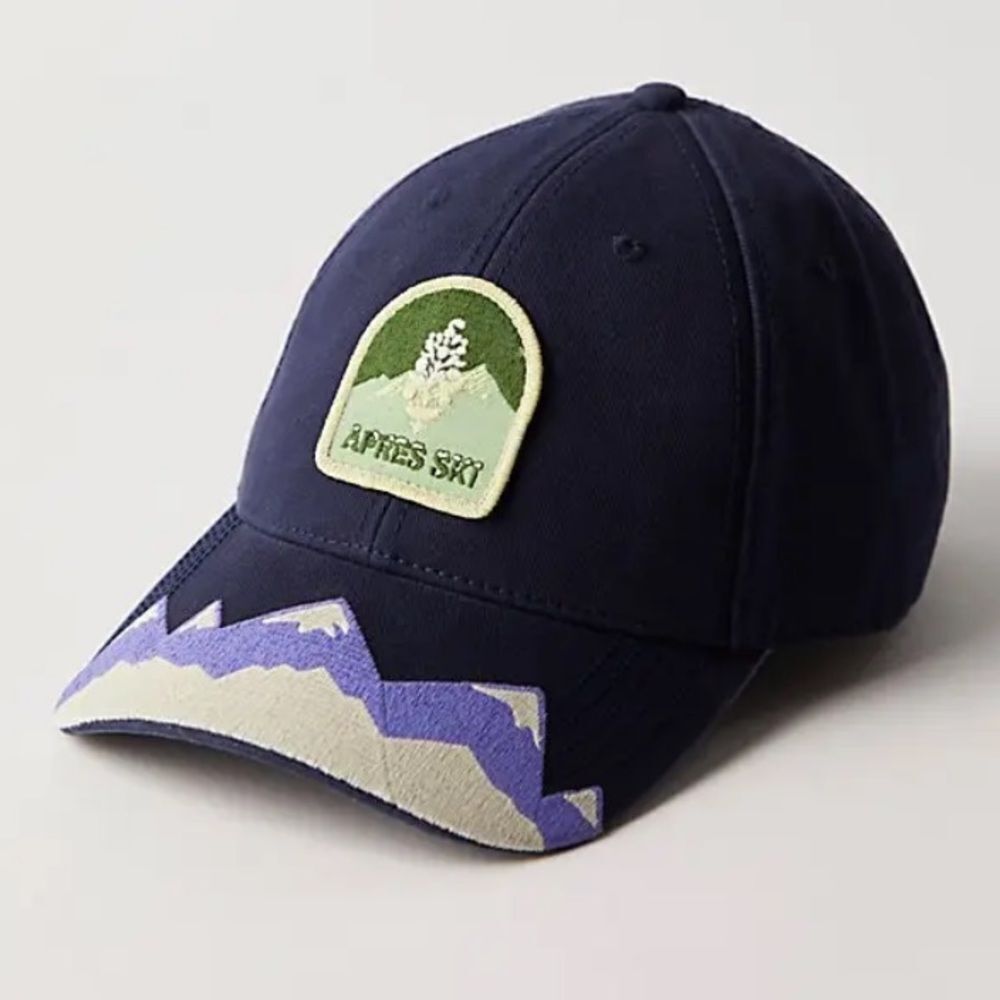 AMERICAN NEEDLE
Apres Ski Baseball Cap - Navy from Free People Movement
